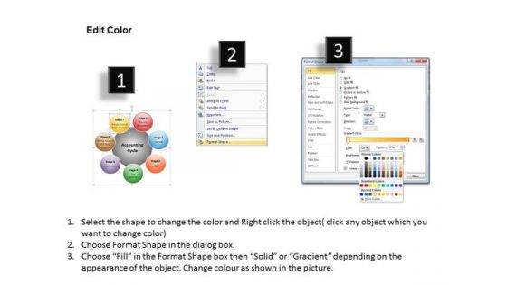 PowerPoint Process Diagram With 7 Spherical Stages Ppt Slides