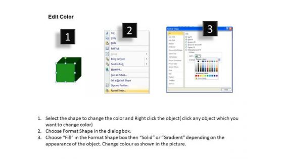PowerPoint Process Editable Blocks Process Ppt Template