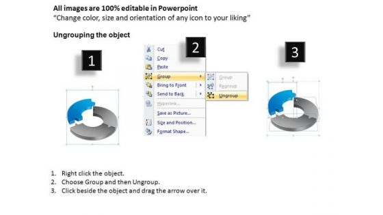 PowerPoint Process Editable Circular Chart Ppt Design Slides