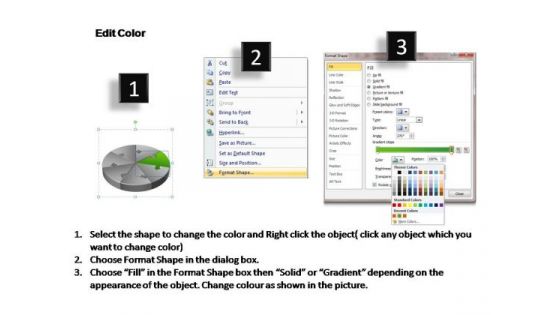 PowerPoint Process Editable Circular Ppt Process