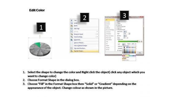 PowerPoint Process Editable Circular Ppt Themes