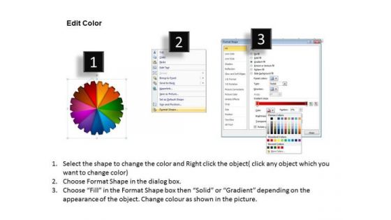 PowerPoint Process Editable Gear Process Ppt Template