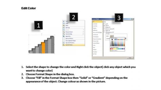 PowerPoint Process Editable Lego Blocks Ppt Themes