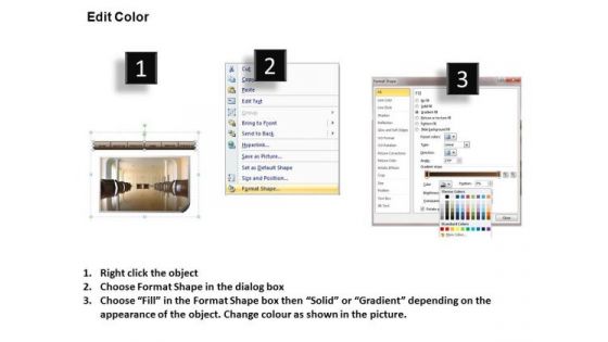 PowerPoint Process Editable Tabs Ppt Slide