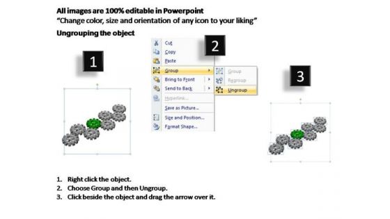 PowerPoint Process Education Gears Process Ppt Slide