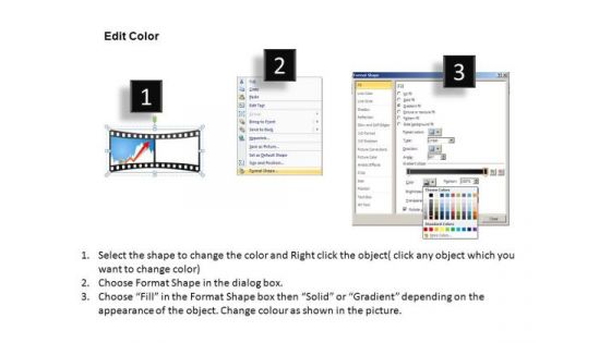 PowerPoint Process Global Movie Timeline Ppt Templates