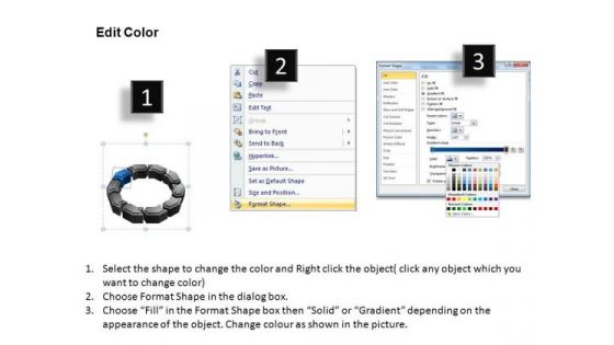 PowerPoint Process Global Process Chart Ppt Templates