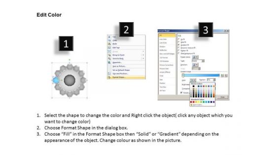 PowerPoint Process Graphic Circular Flow Diagram Ppt Designs