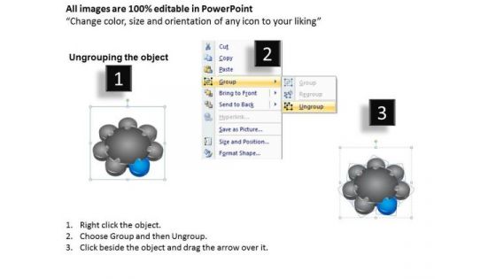 PowerPoint Process Growth Circular Puzzle Ppt Theme