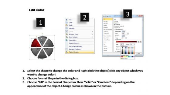 PowerPoint Process Growth Flow Of Circular Ppt Layouts