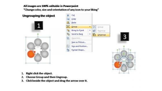 PowerPoint Process Growth Oval Ppt Backgrounds