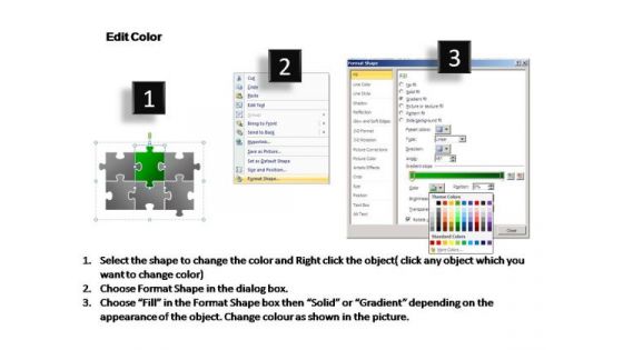 PowerPoint Process Growth Puzzle Ppt Slides