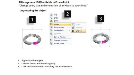 PowerPoint Process Growth Ring Process Ppt Design