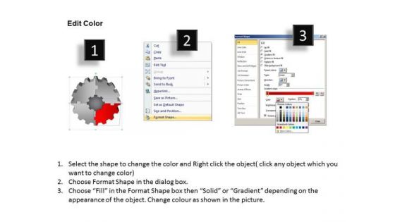 PowerPoint Process Image Gear Process Ppt Design