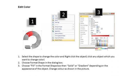 PowerPoint Process Leadership Circular Ppt Slides
