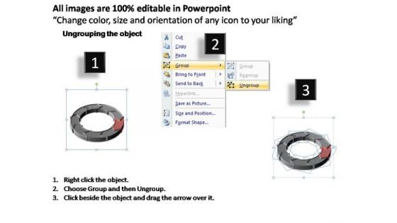 PowerPoint Process Leadership Circular Process Ppt Slide Designs