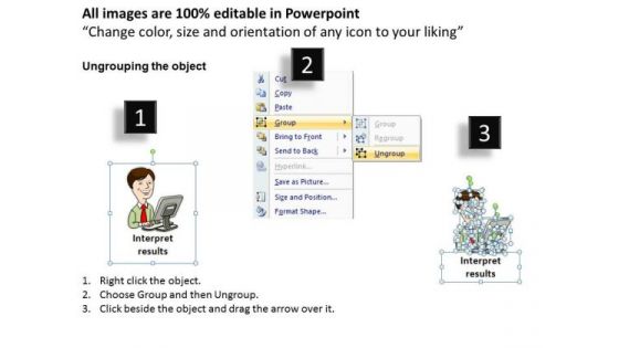 PowerPoint Process Leadership Data Mining Process Ppt Slide Designs
