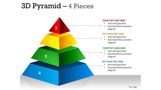 PowerPoint Process Leadership Pyramid Ppt Template