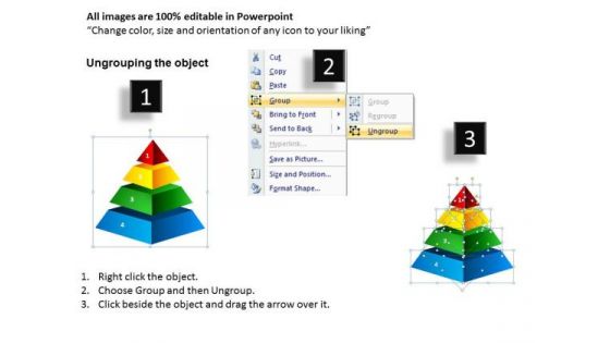 PowerPoint Process Leadership Pyramid Ppt Template