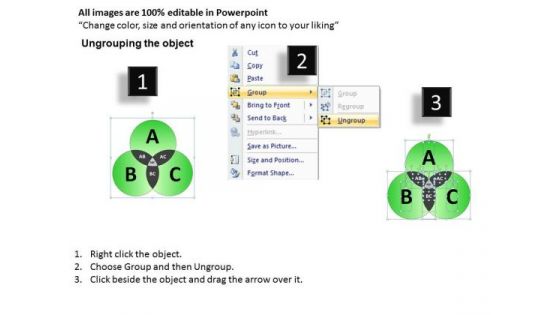 PowerPoint Process Leadership Venn Diagram Ppt Presentation
