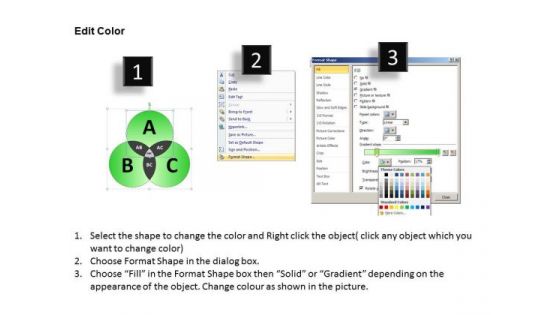 PowerPoint Process Leadership Venn Diagram Ppt Presentation