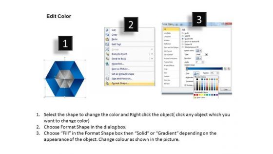 PowerPoint Process Marketing Circular Quadrant Ppt Backgrounds