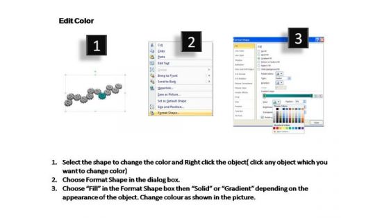 PowerPoint Process Marketing Gears Process Ppt Slides