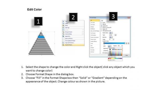 PowerPoint Process Marketing Triangle Process Ppt Themes