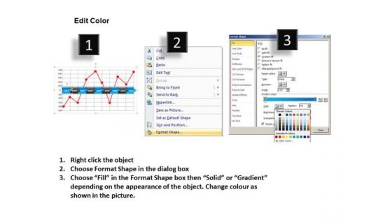 PowerPoint Process Process Timeline Graphs Ppt Presentation