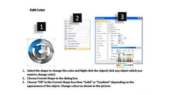 PowerPoint Process Sales Circular Ppt Designs