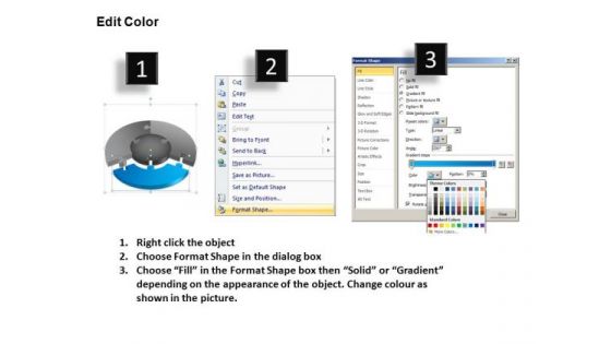 PowerPoint Process Sales Jigsaw Pie Chart Ppt Presentation