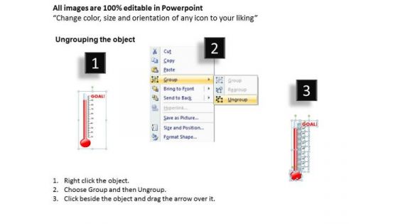 PowerPoint Process Sales Measuring Growth Ppt Theme