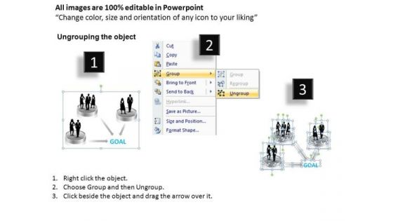 PowerPoint Process Sales Pedestal Platform Showcase Ppt Presentation