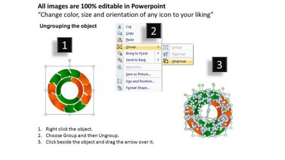 PowerPoint Process Strategy Cycle Diagram Ppt Themes