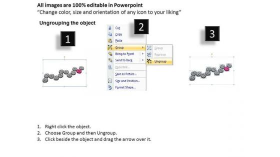 PowerPoint Process Strategy Gears Process Ppt Theme