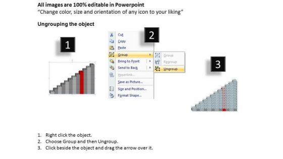 PowerPoint Process Strategy Lego Blocks Ppt Layout
