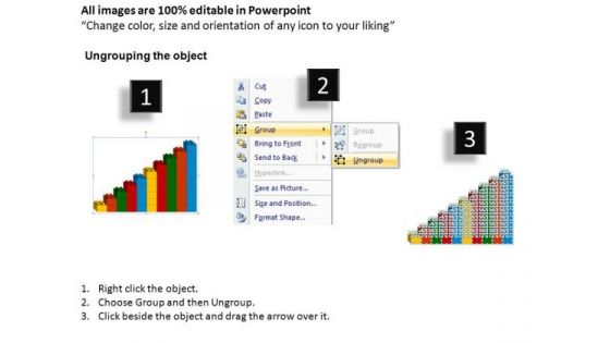 PowerPoint Process Strategy Lego Blocks Ppt Slide Designs
