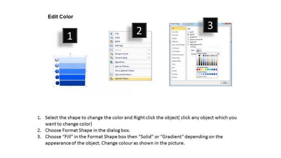 PowerPoint Process Strategy List Planning Ppt Design Slides