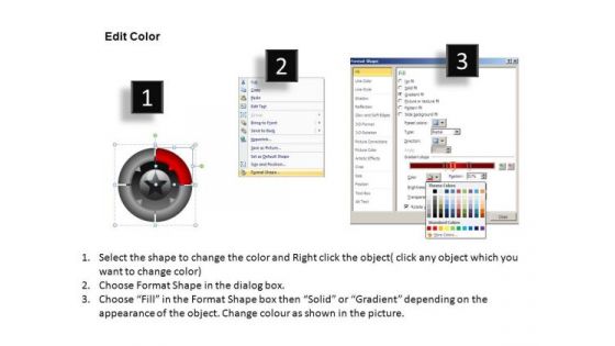 PowerPoint Process Strategy Pest Diagram Ppt Themes