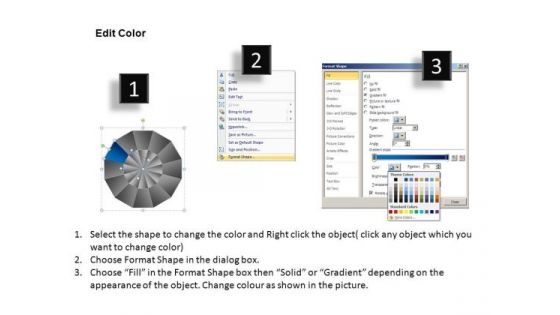 PowerPoint Process Success Chart Ppt Slides