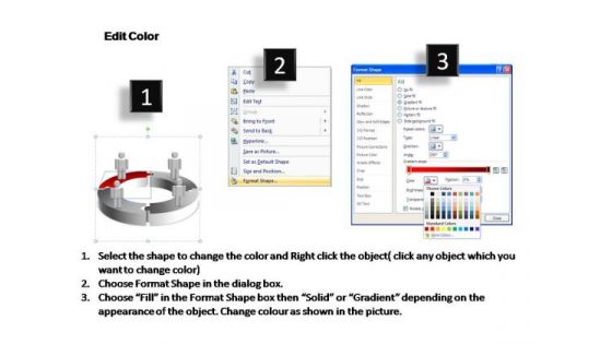 PowerPoint Process Success Circular Ppt Slides