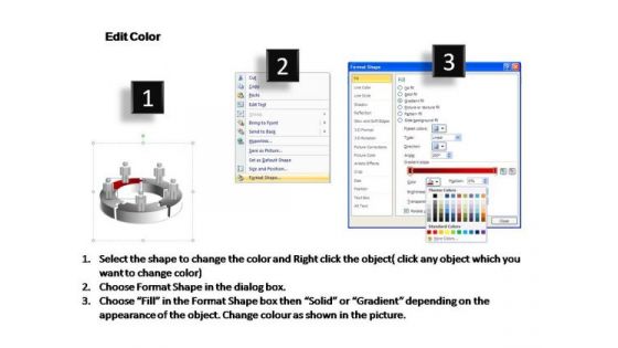 PowerPoint Process Success Circular Ppt Themes