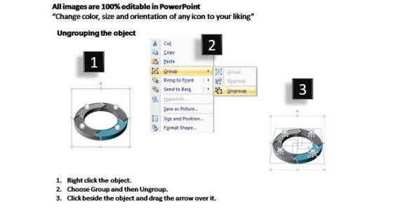 PowerPoint Process Success Circular Process Ppt Design Slides