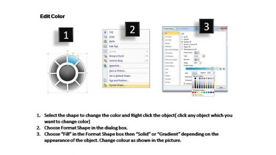 PowerPoint Process Success Circular Process Ppt Slide Layout