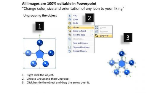 PowerPoint Process Teamwork Bulleted List Ppt Slidelayout