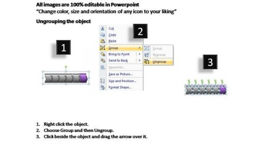 PowerPoint Process Teamwork Flow Process Ppt Design Slides
