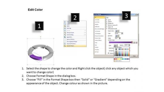 PowerPoint Process Teamwork Ring Process Ppt Design