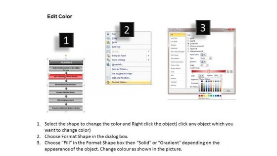 PowerPoint Process Teamwork Steps To Sell Ppt Theme