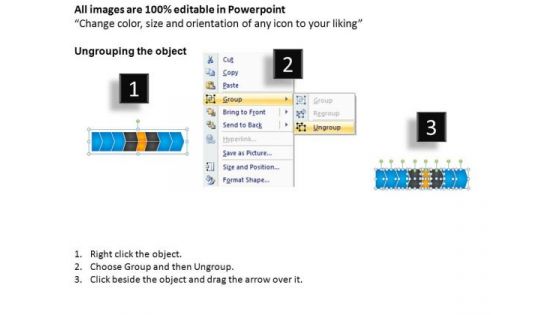 PowerPoint Process Teamwork Value Chain Ppt Theme