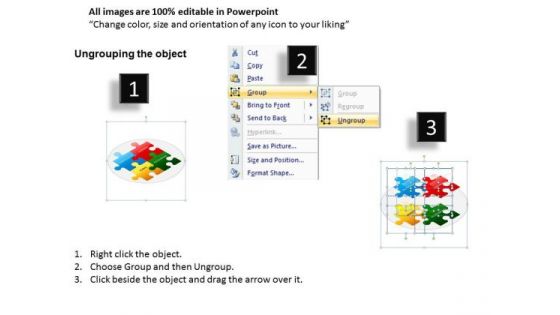 PowerPoint Puzzles With Textboxes Ppt Slides And Ppt Templates